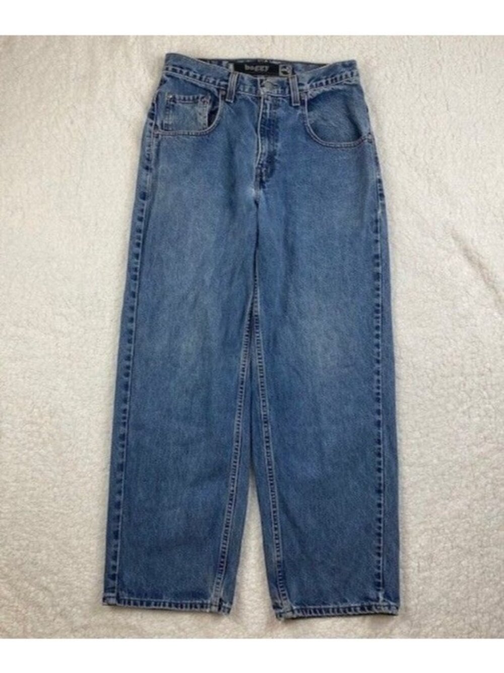 VTG Y2K Levi's SilverTab Baggy Student Skater Jeans Mens 28x30 Straight Leg 2001